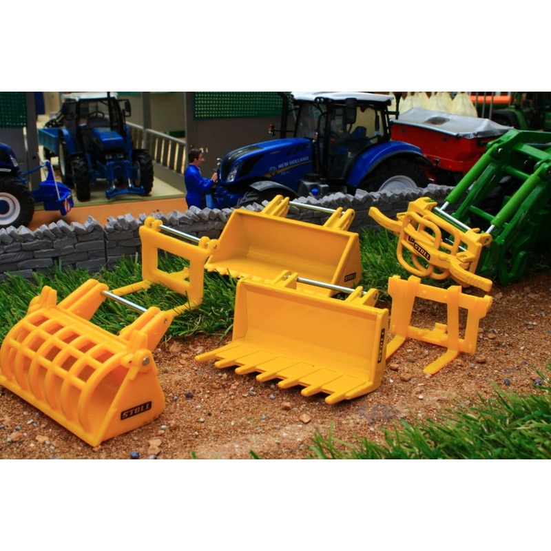 7070 Siku Front Loader Attachment Set