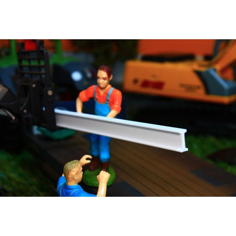 90517 PLASTRUCT I BEAM W4MM X H7.9MM X L600MM