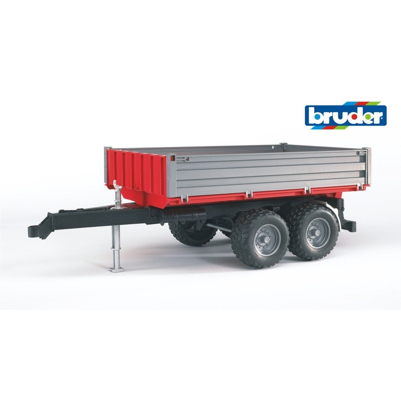 B02019 Bruder Drop-sided Tipping Trailer