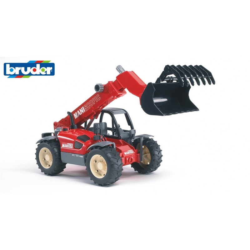 B02125 Bruder Manitou Telescopic Loader