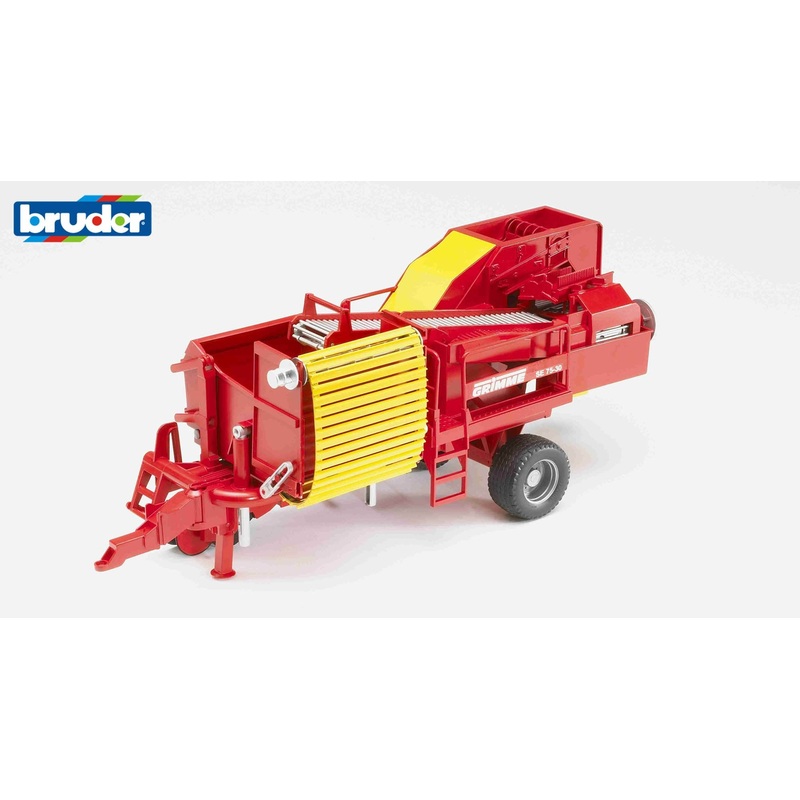 B02130 Bruder Grimme SE75-30 Potato Digger + 80 Potatoes