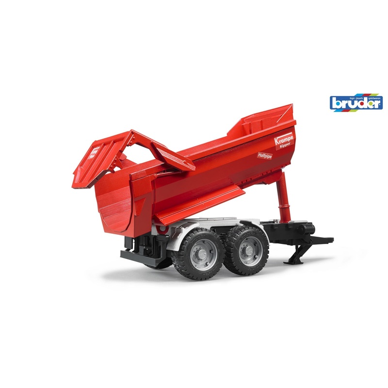 B02225 BRUDER KRAMPE TIPPING DUMP TRAILER
