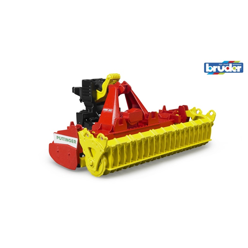 B02346 BRUDER POTTINGER LION 3002 POWER HARROW