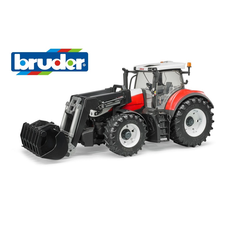 B03181 Bruder Steyr 6300 Terrus CVT Tractor with Front Loader