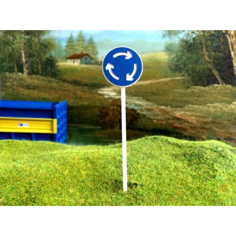 HLT-FBS01 Road Sign Post - Roundabout