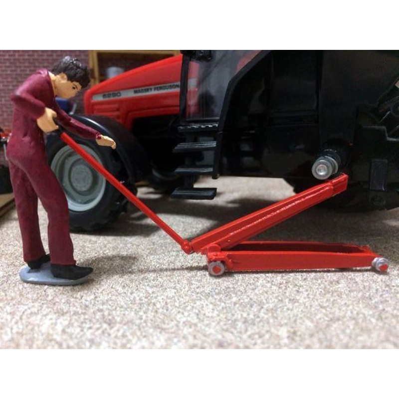 HLT-WM086 Heavy Duty Trolley Jack Kit (unpainted)