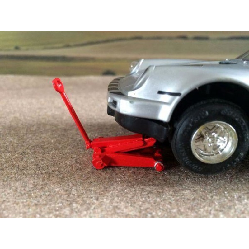 HLT-WM089 Small Hydraulic Jack - Available in Red, Blue & Unpainted