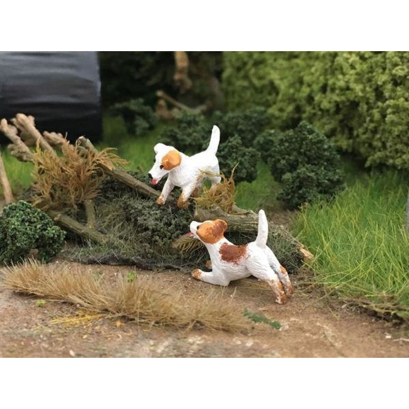 HLT-WMA86 Jack Russell Dogs (x2) by HLT