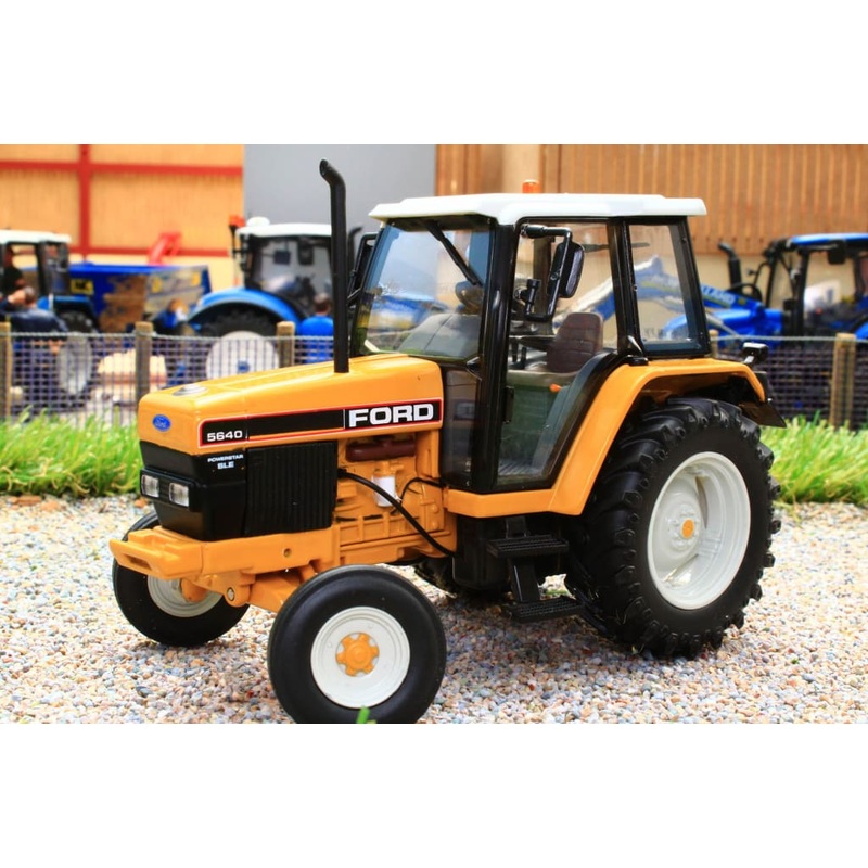 IMBER MODELS FORD 5640 SLE 2WD INDUSTRIAL TRACTOR - YELLOW (IMB002-1276)