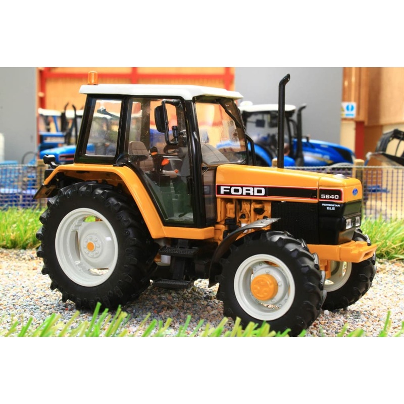 IMBER MODELS FORD 5640 SLE 4WD INDUSTRIAL TRACTOR - YELLOW (IMB002-1283)