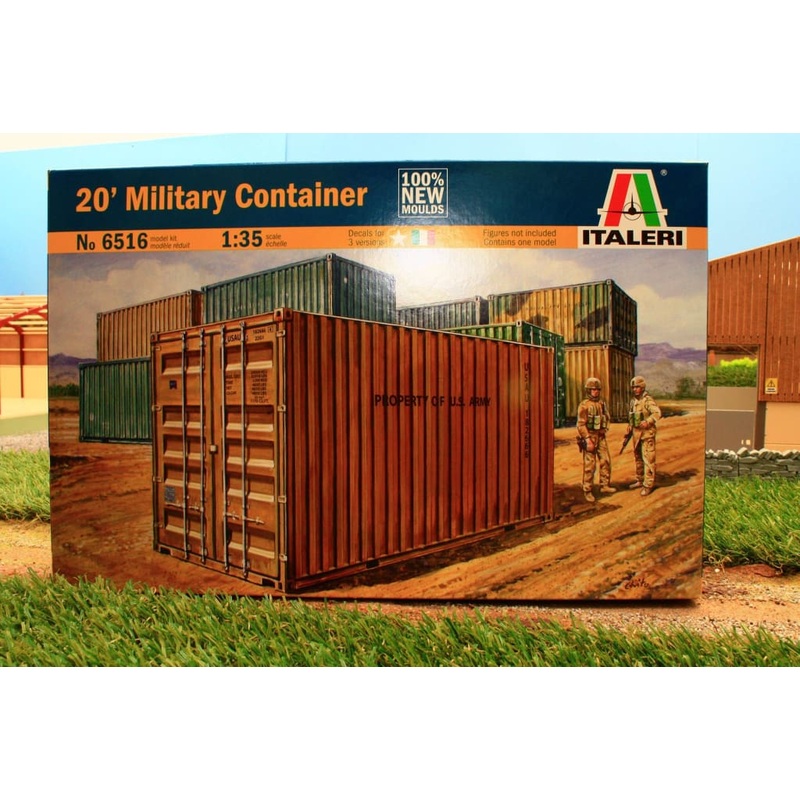 ITA6516 ITALERI SHIPPING CONTAINER (1:35 SCALE)