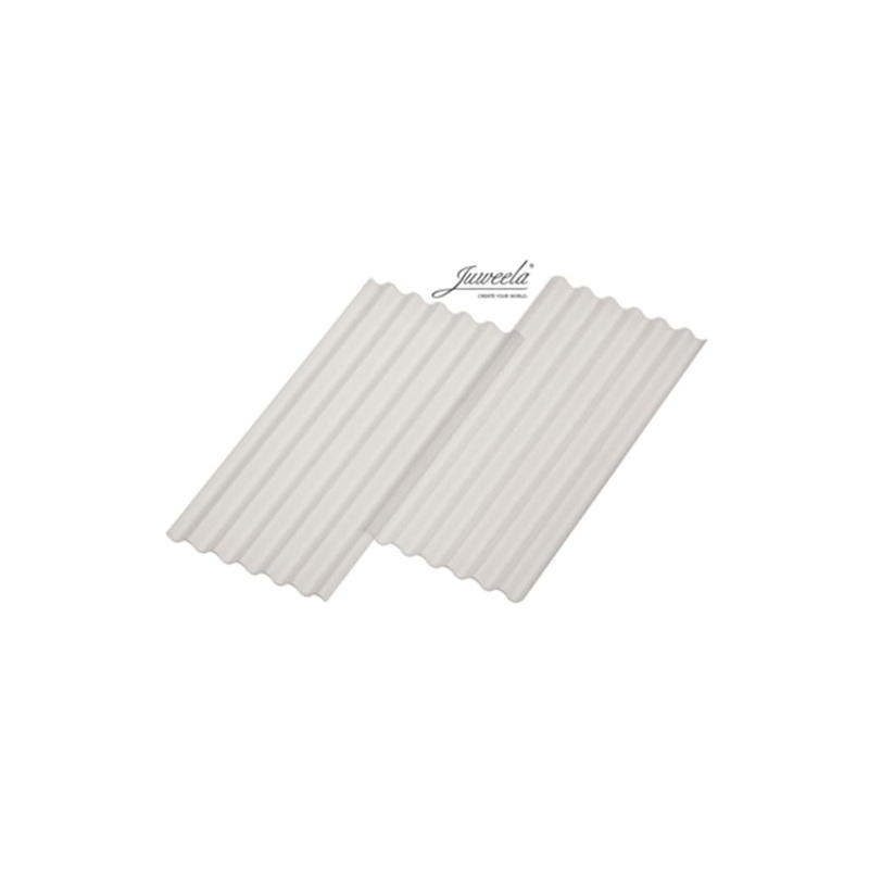 JL23248 Juweela Corrugated Sheets Opal 15 pcs