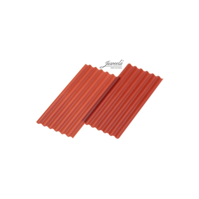JL23267 Juweela Corrugated Sheets Red 15 pcs
