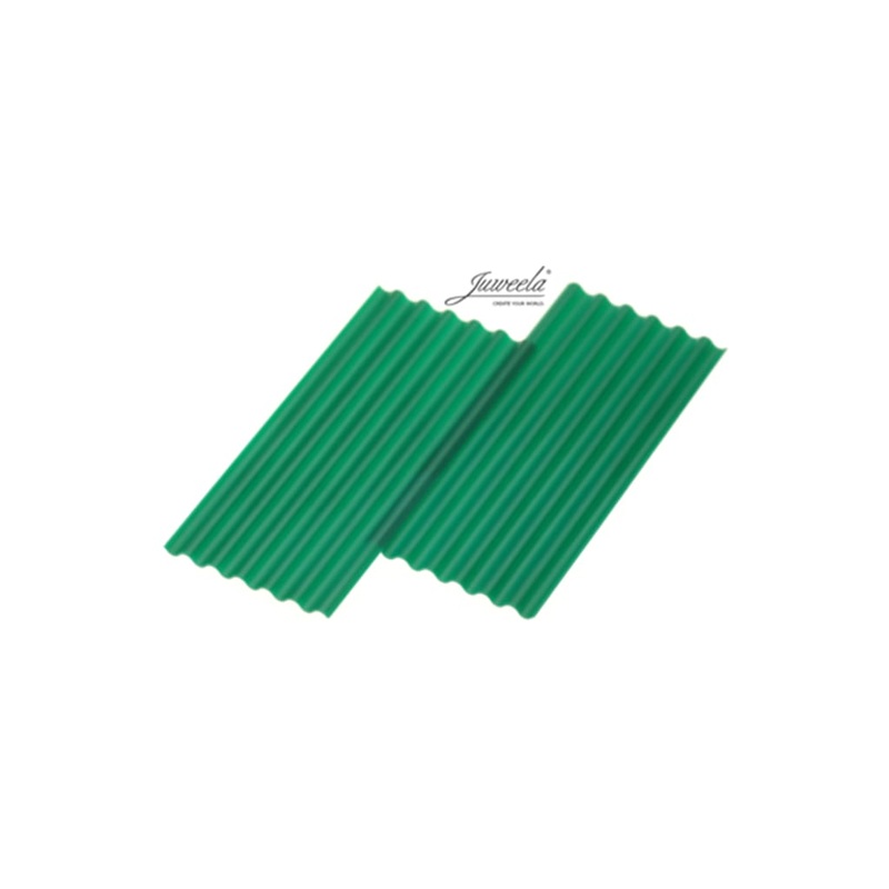 JL23292 Juweela Corrugated Sheets Green 50 Pcs