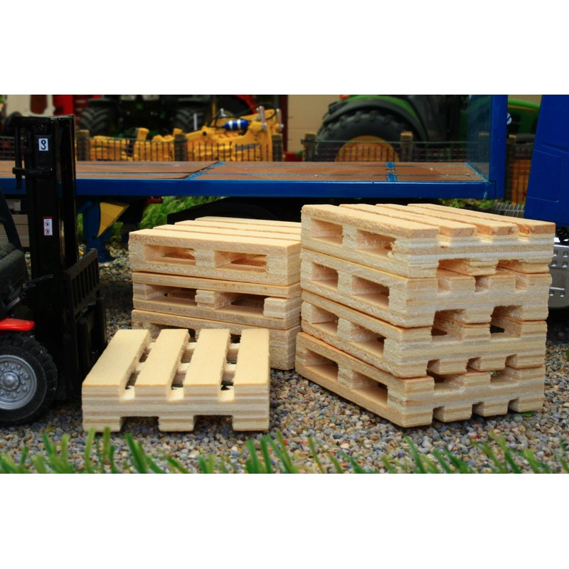 KG0761 KIDS GLOBE SET OF 8 WOODEN PALLETS