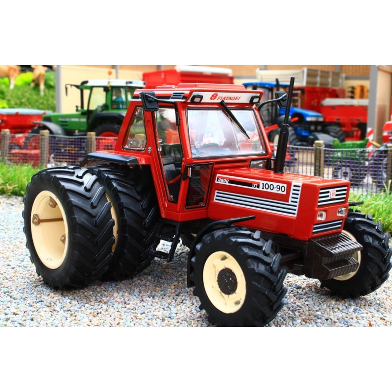 REP024DW REPLICAGRI FIAT 100-90 4WD TRACTOR WITH DETATCHABLE REAR DUALS