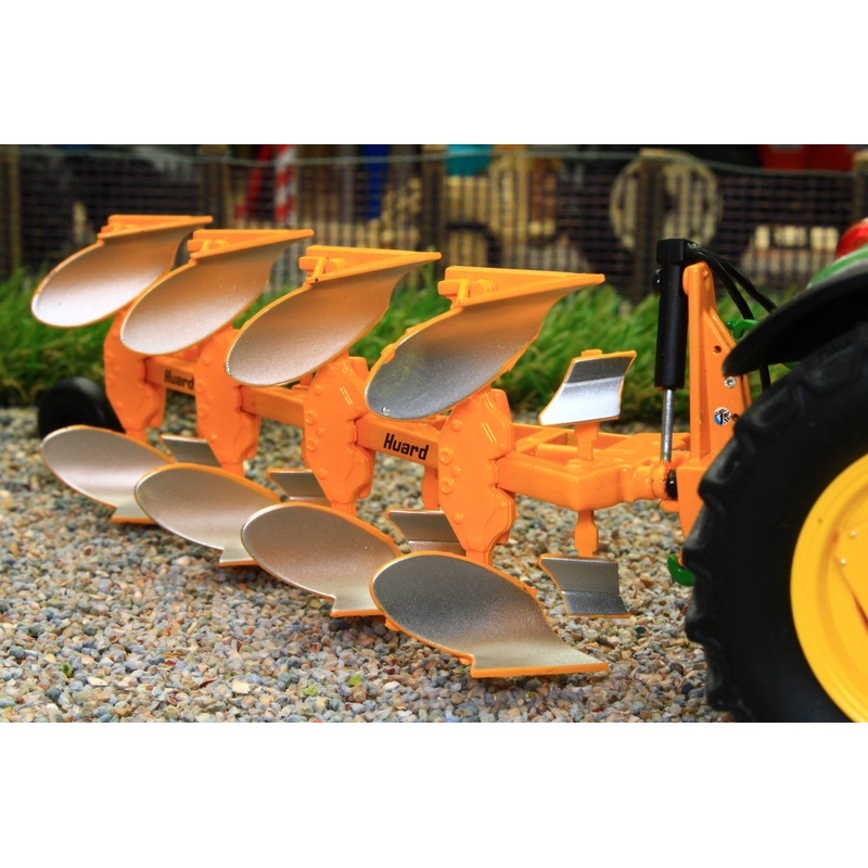 REP056 REPLICAGRI HUARD QR65 4 FURROW REVERSIBLE PLOUGH