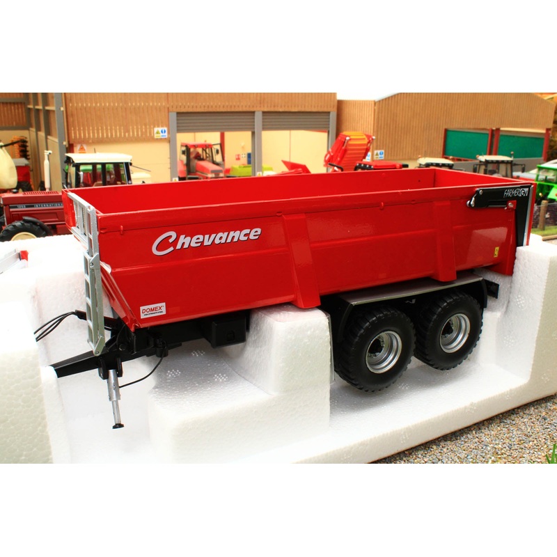 REP110 REPLICAGRI CHEVANCE RCM 180 TIPPING TRAILER WITH SILAGE AND GRAIN SIDES