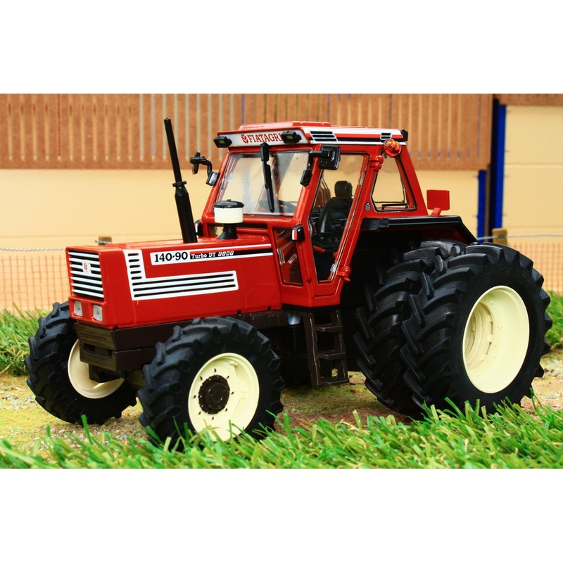 REP117 REPLICAGRI FIAT 140 90 TRACTOR WITH DETACHABLE DUAL REAR WHEELS