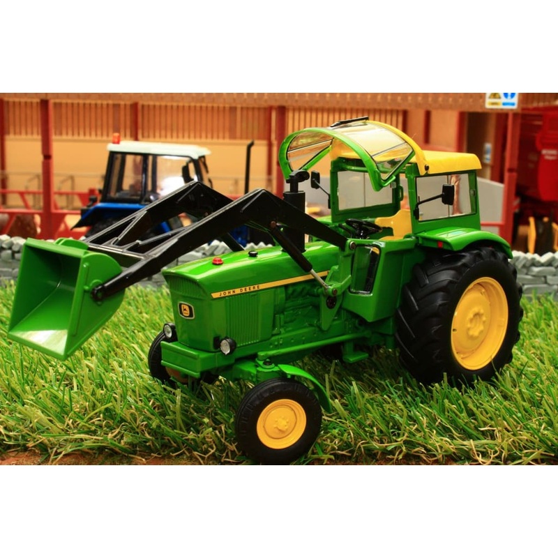 SCH07678 SCHUCO JOHN DEERE 3120 TRACTOR WITH FRONT LOADER SHOVEL