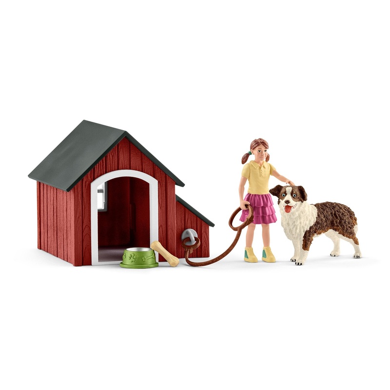 SL42376 Schleich Farm World - Dog Kennel