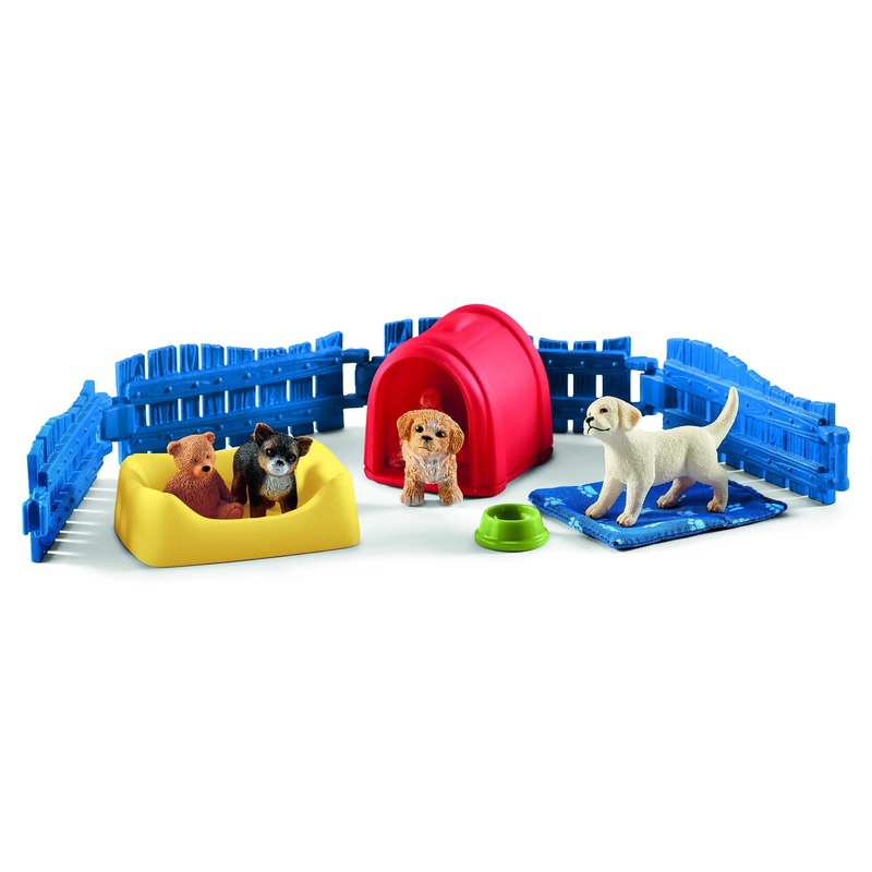 SL42480 Schleich Puppy Pen