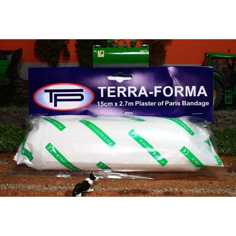 TAS9100 TERRA FORMA PLASTER OF PARIS BANDAGE 15CM X 275CM