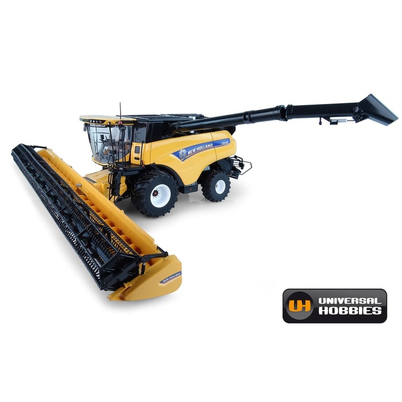 UH4868 Universal Hobbies New Holland CR1090 Combine Harvester with Wheels