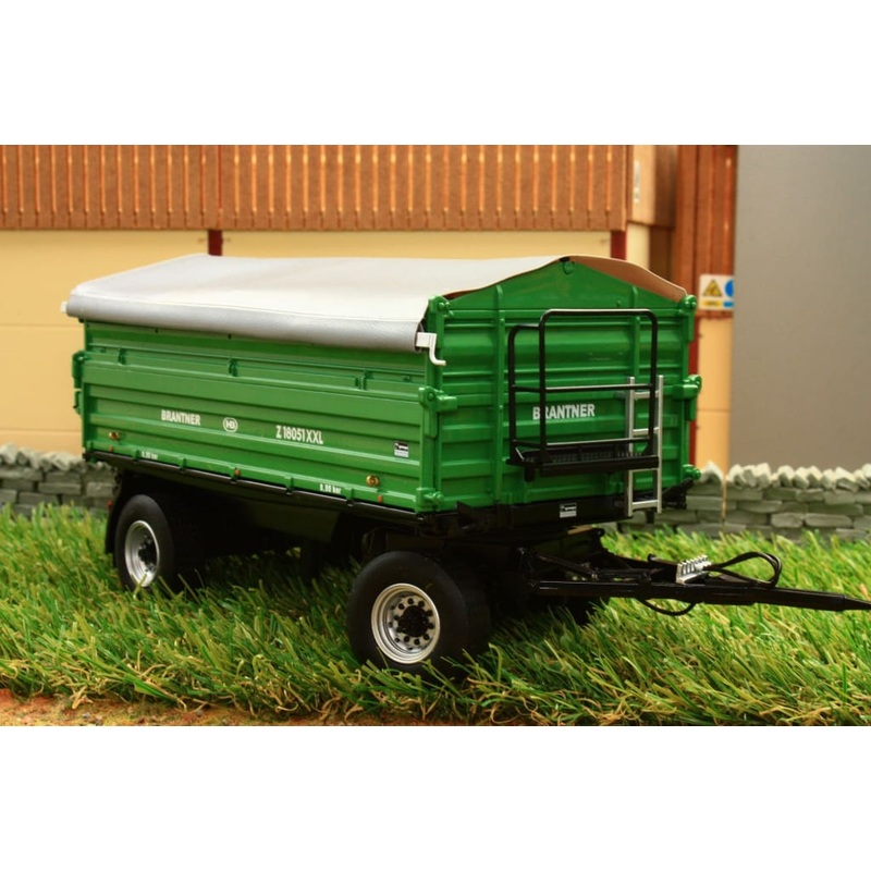 UH5268 UNIVERSAL HOBBIES BRANTNER Z18051 XXL TRAILER WITH SUGAR BEET LOAD LTD EDITION