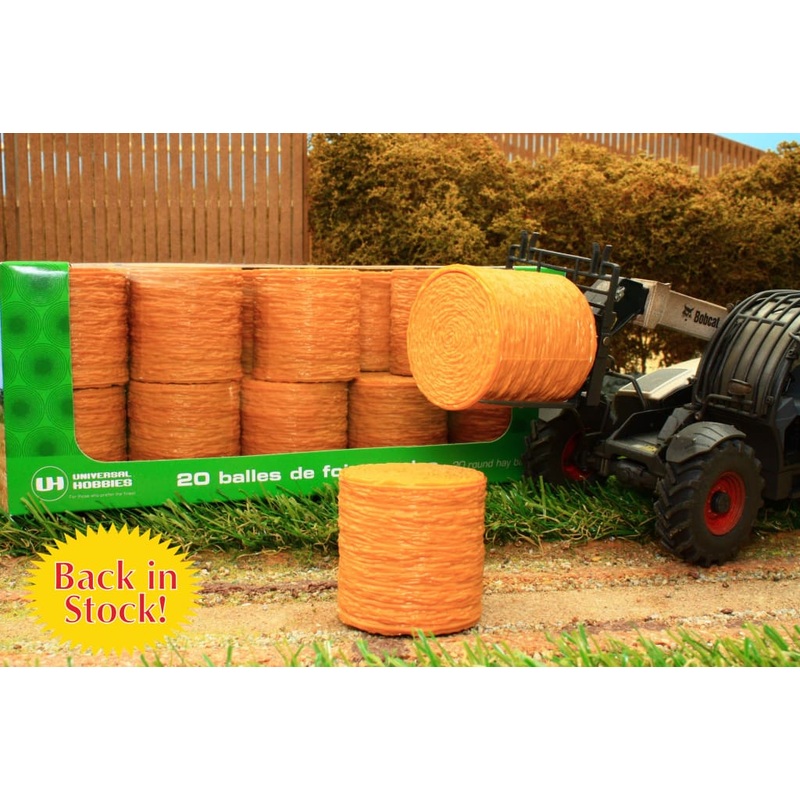 UH9750 UNIVERSAL HOBBIES PACK OF 20 ROUND BALES