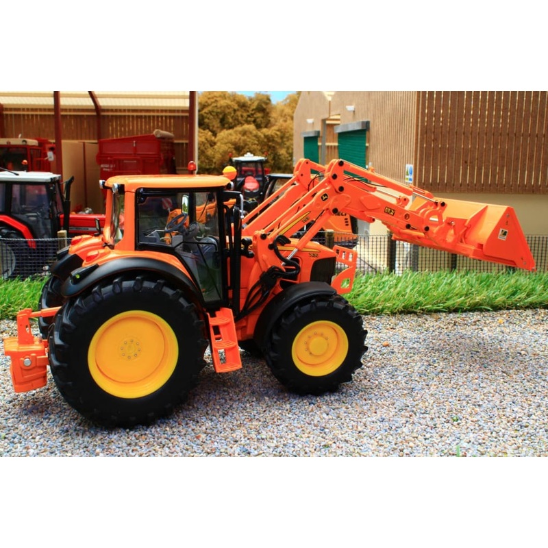 W7342 WIKING JOHN DEERE 7430 INDUSTRIAL TRACTOR WITH LOADER AND ATTACHMENT SET