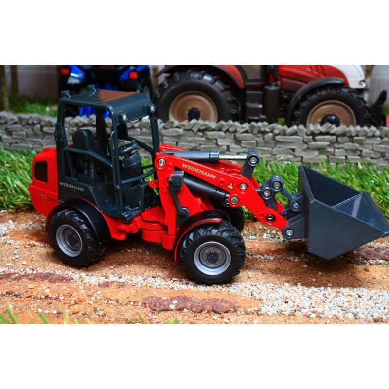 3059 Siku Weidemann Compact Hoftrac Loader (with Cab)
