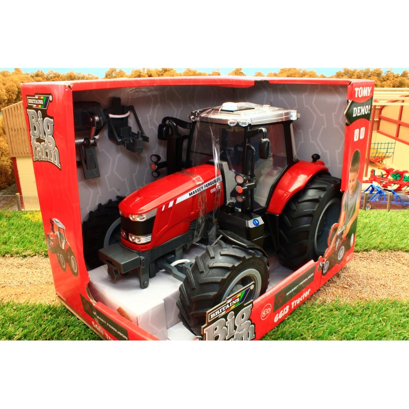 43078A2 Britains Big Farm Massey Ferguson 6613 Tractor in 1:16th Scale