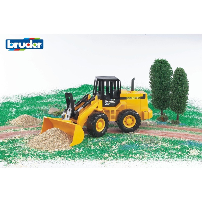 B02425 BRUDER FR130 ARTICULATED WHEELED ROAD LOADER