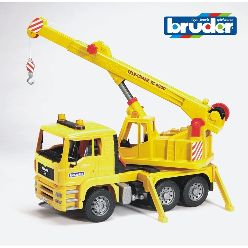 B02754 BRUDER MAN CRANE TRUCK