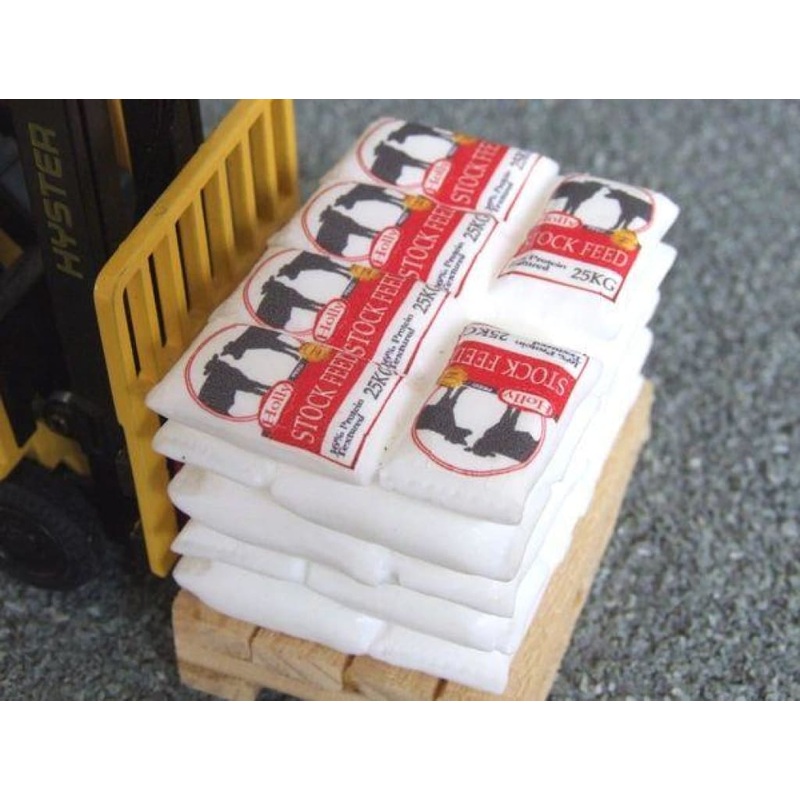 HLT-WM022G Stock Feed - Stack of Sacks