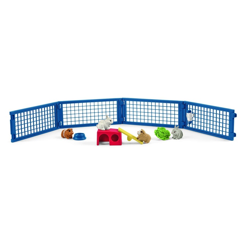 SL42500 Schleich Rabbit and Guinea Pig Hutch