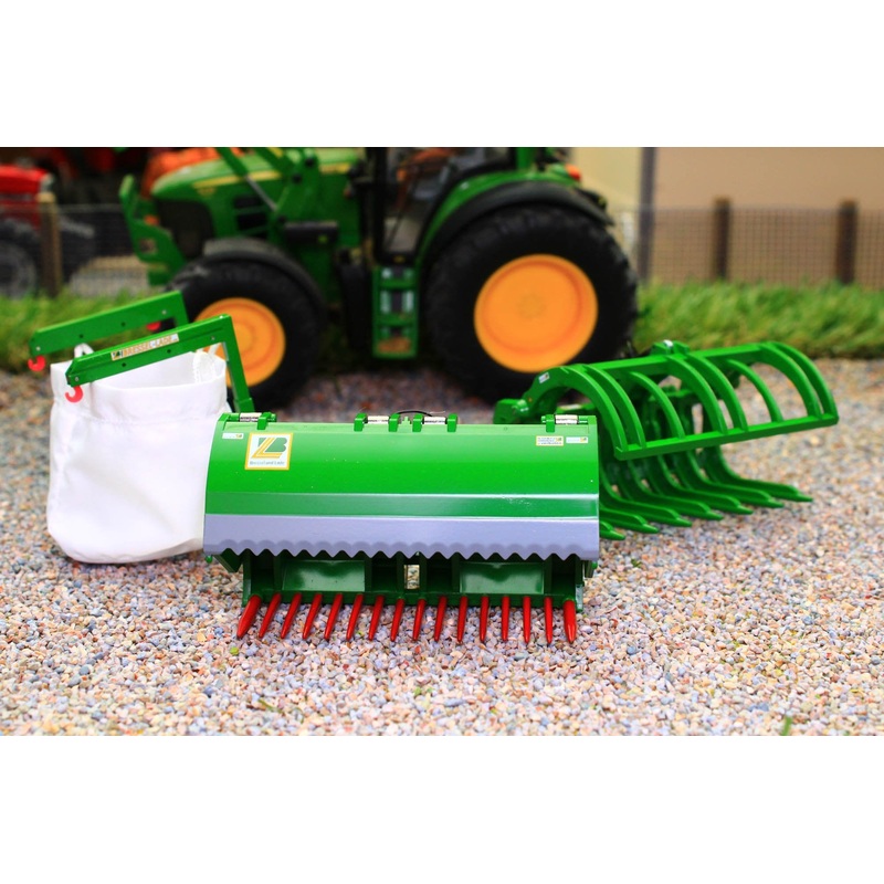 W7382 WIKING LOADER ATTACHMENT SET B IN JOHN DEERE GREEN