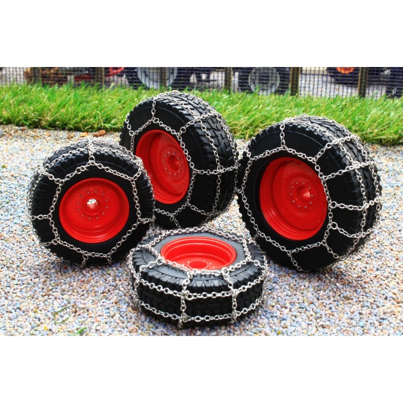 W7391 WIKING WHEEL TYRE AND SNOW CHAIN SET FOR FENDT 828 TRACTOR