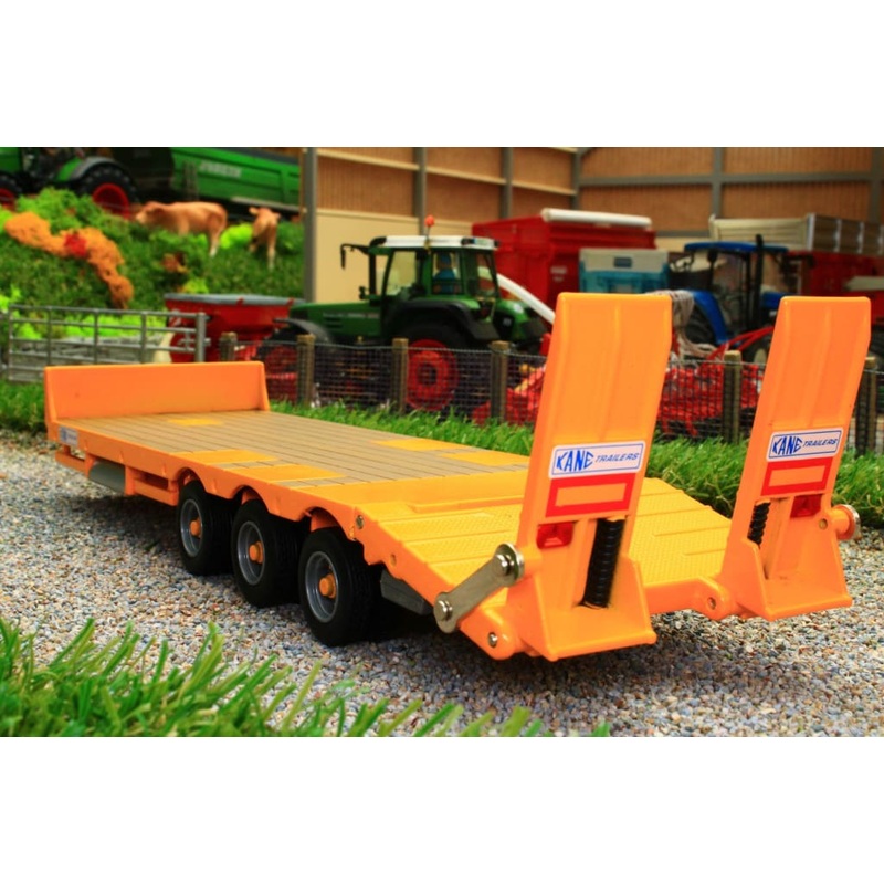 43254 Britains Kane Low Loader Trailer in Yellow