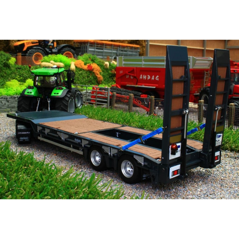 AT3200139GY AT COLLECTIONS NOOTEBOOM ASDV 40 22 4 AXLE DRAWBAR LOW LOADING TRAILER (Black)
