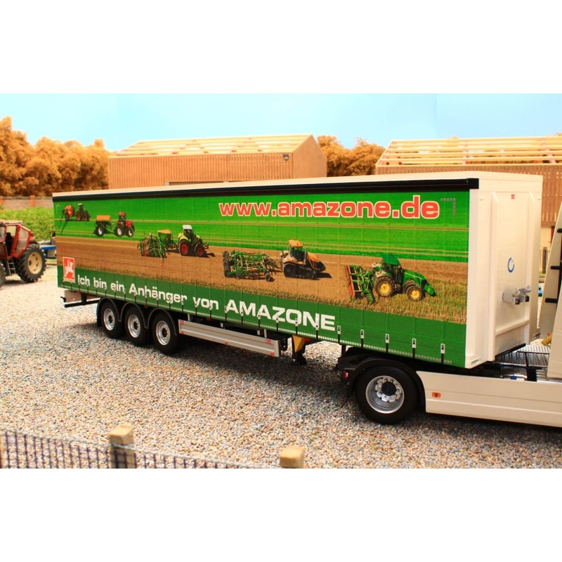 MM1902-01-06 MARGE MODELS PACTON CURTAINSIDER LORRY TRAILER AMAZONE EDITION