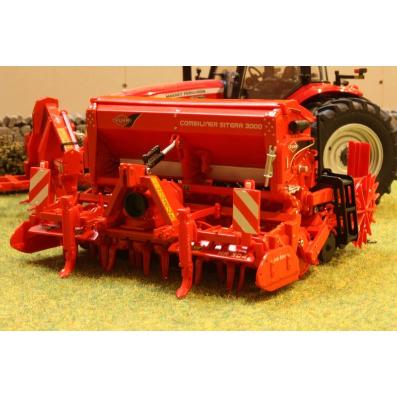 UH4076 KUHN SITERA 3000 HR 304 MECHANICAL SEED DRILL WITH DC301 FRONT MOUNTED CULTIVATOR