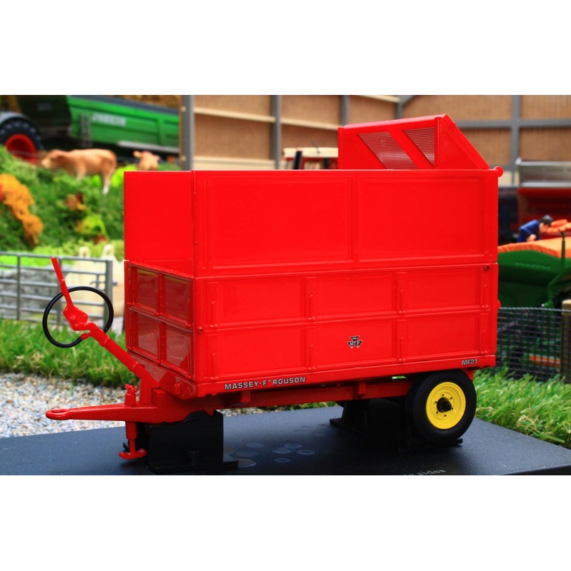 UH6243 UNIVERSAL HOBBIES MASSEY FERGUSON MF21 3.5 TON TIPPING TRAILER WITH SILAGE SIDES