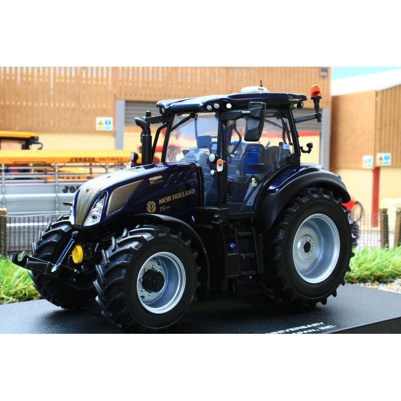 UH6254 Universal Hobbies New Holland T5.140 Profondo Blue 50th Anniversary 4WD Tractor