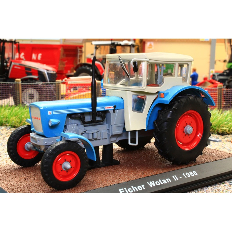 7517015 ATLAS 132 SCALE EICHER WOTAN II 1968 2WD TRACTOR