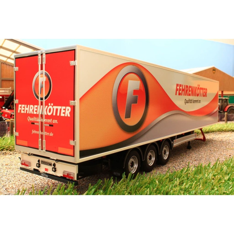 MM1904-01-01 MARGE MODELS PACTON BOX LORRY TRAILER IN FEHRENKOTTER LIVERY