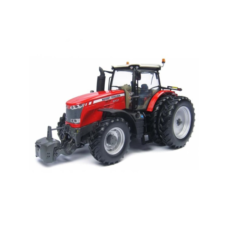 UH4261 UNIVERSAL HOBBIES MASSEY FERGUSON 8737 WITH DUAL REAR WHEELS