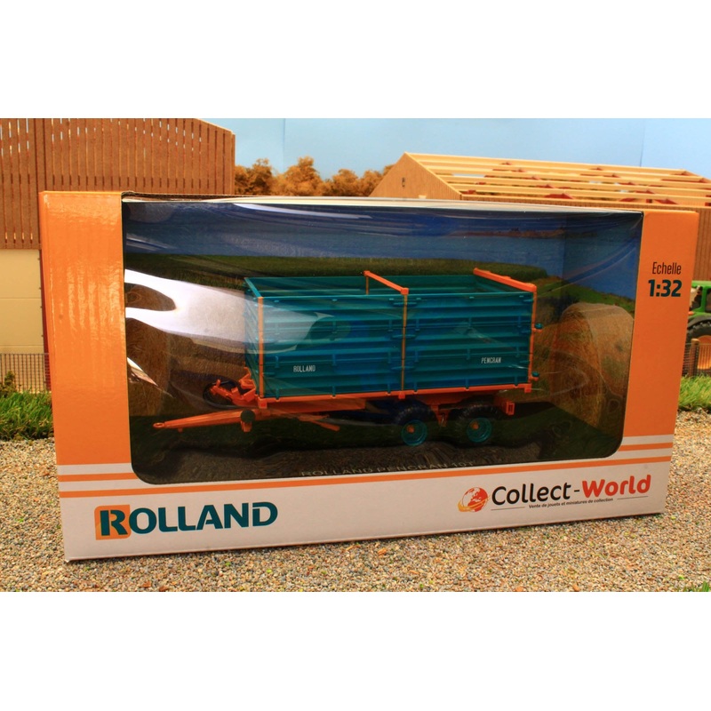 UH6307 UNIVERSAL HOBBIES ROLLAND 2-AXLE PENCRAN 10T TIPPING TRAILER LIMITED EDITION 500pcs WORLDWIDE