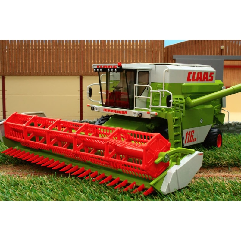 W7834 WIKING CLAAS COMMANDOR 116 CS COMBINE HARVESTER PLUS HEADER TRAILER